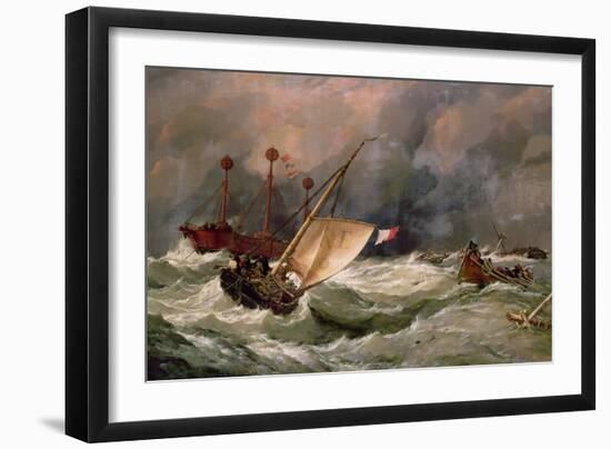 Morning after a Heavy Gale-Edward William Cooke-Framed Giclee Print