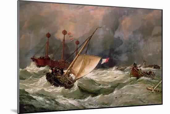 Morning after a Heavy Gale-Edward William Cooke-Mounted Giclee Print