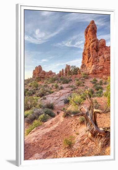 Morning Among Sandstone, Southern Utah-Vincent James-Framed Premium Photographic Print