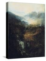 Morning Amongst the Coniston Fells, Cumberland, 1798-J. M. W. Turner-Stretched Canvas