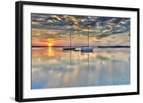 Morning Anchorage-Mary Lou Johnson-Framed Art Print