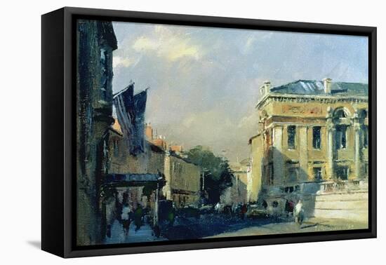 Morning, Ashmolean Museum, 1984-Trevor Chamberlain-Framed Stretched Canvas