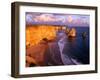 Morning at 12 Apostles, Great Ocean Road, Port Campbell National Park, Victoria, Australia-Howie Garber-Framed Premium Photographic Print