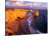 Morning at 12 Apostles, Great Ocean Road, Port Campbell National Park, Victoria, Australia-Howie Garber-Stretched Canvas