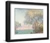 Morning at Antibes, 1888-Claude Monet-Framed Art Print