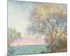 Morning at Antibes, 1888-Claude Monet-Mounted Art Print