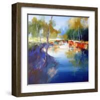 Morning at Cobram-Craig Trewin Penny-Framed Art Print