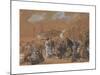 Morning at Coney Island-William James Glackens-Mounted Premium Giclee Print