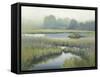 Morning at Edmonds Marsh-David Marty-Framed Stretched Canvas