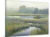 Morning at Edmonds Marsh-David Marty-Stretched Canvas