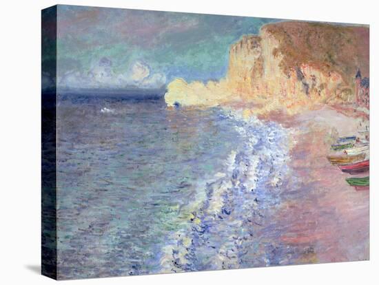 Morning at Etretat, 1883-Claude Monet-Stretched Canvas