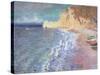 Morning at Etretat, 1883-Claude Monet-Stretched Canvas