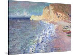 Morning at Etretat, 1883-Claude Monet-Stretched Canvas