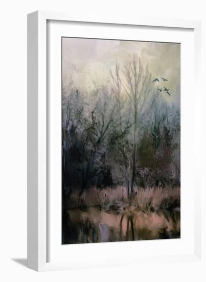 Morning at Fairground Swamp-Jai Johnson-Framed Giclee Print