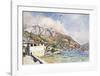 Morning At Gargagno, Lake Of Garda, Italy, 1911-Edward Darley Boit-Framed Art Print