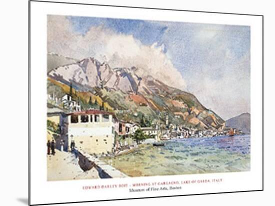 Morning At Gargagno, Lake Of Garda, Italy, 1911-Edward Darley Boit-Mounted Art Print