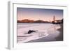 Morning at Marshall Beach, Golden Gate Bridge, California-Vincent James-Framed Photographic Print