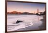 Morning at Marshall Beach, Golden Gate Bridge, California-Vincent James-Framed Photographic Print