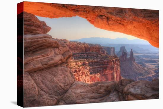 Morning at Mesa Arch, Canyonlands, Southern Utah-Vincent James-Stretched Canvas