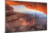 Morning at Mesa Arch, Canyonlands, Southern Utah-Vincent James-Mounted Photographic Print
