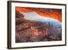 Morning at Mesa Arch, Canyonlands, Southern Utah-Vincent James-Framed Photographic Print