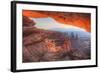 Morning at Mesa Arch, Canyonlands, Southern Utah-Vincent James-Framed Photographic Print