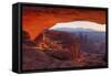 Morning at Mesa Arch, Canyonlands-Vincent James-Framed Stretched Canvas