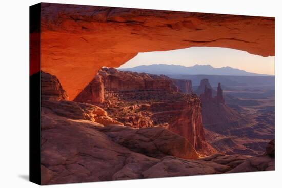 Morning at Mesa Arch, Canyonlands-Vincent James-Stretched Canvas