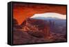 Morning at Mesa Arch, Canyonlands-Vincent James-Framed Stretched Canvas