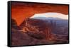 Morning at Mesa Arch, Canyonlands-Vincent James-Framed Stretched Canvas