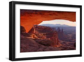 Morning at Mesa Arch, Canyonlands-Vincent James-Framed Premium Photographic Print