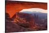 Morning at Mesa Arch, Canyonlands-Vincent James-Stretched Canvas