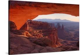 Morning at Mesa Arch, Canyonlands-Vincent James-Stretched Canvas