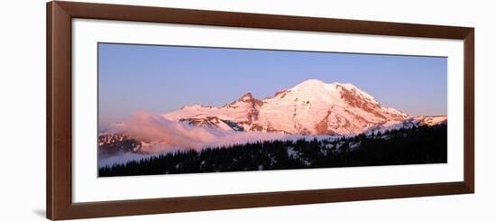 Morning at Mount Rainier-Douglas Taylor-Framed Art Print