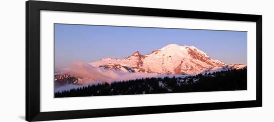 Morning at Mount Rainier-Douglas Taylor-Framed Art Print