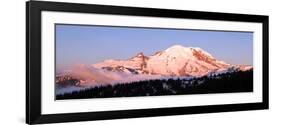 Morning at Mount Rainier-Douglas Taylor-Framed Art Print