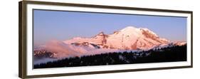 Morning at Mount Rainier-Douglas Taylor-Framed Premium Giclee Print