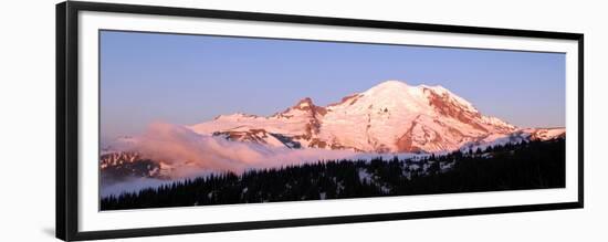 Morning at Mount Rainier-Douglas Taylor-Framed Premium Giclee Print