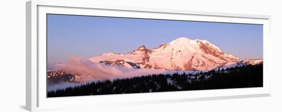 Morning at Mount Rainier-Douglas Taylor-Framed Premium Giclee Print