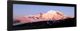 Morning at Mount Rainier-Douglas Taylor-Framed Art Print