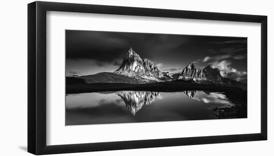 Morning At Ra Gusela-Lubos Balazovic-Framed Giclee Print