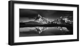 Morning At Ra Gusela-Lubos Balazovic-Framed Giclee Print