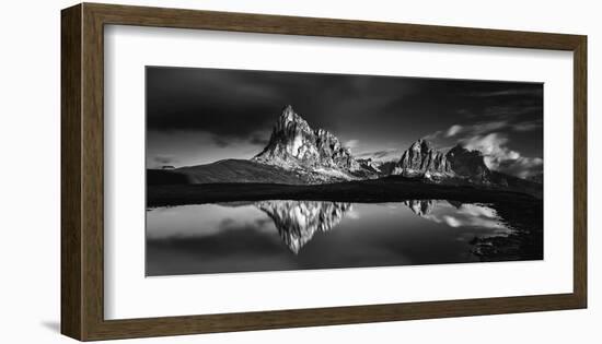 Morning At Ra Gusela-Lubos Balazovic-Framed Giclee Print