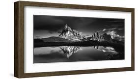 Morning At Ra Gusela-Lubos Balazovic-Framed Giclee Print