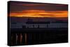 Morning at Sausalto Pier with Photographers California Bay Area-Vincent James-Stretched Canvas