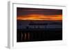 Morning at Sausalto Pier with Photographers California Bay Area-Vincent James-Framed Photographic Print