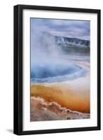 Morning at the Crested Pool, Yellowstone-Vincent James-Framed Photographic Print