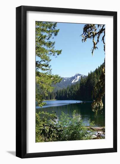 Morning at the Lake II-Brian Moore-Framed Photographic Print
