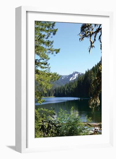 Morning at the Lake II-Brian Moore-Framed Photographic Print