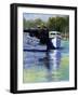 Morning at the Marina-Barbara Chenault-Framed Art Print